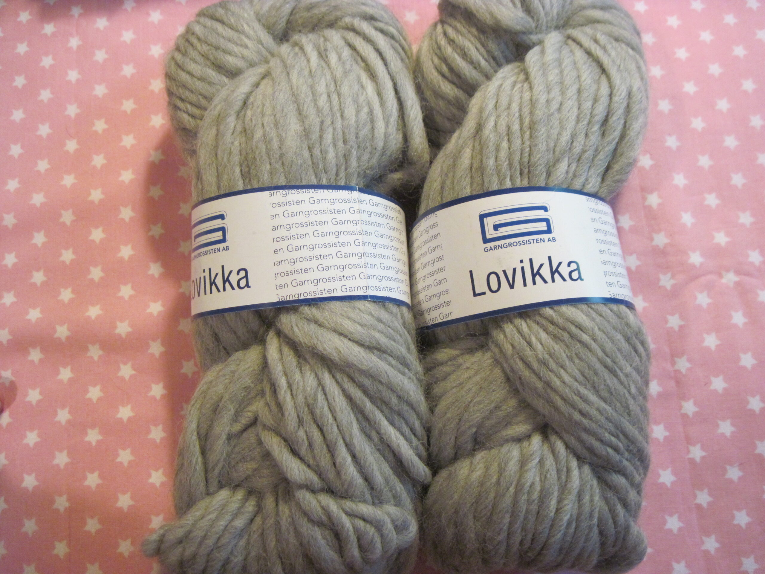 Garngrossistens Lovikka Ljusgrå