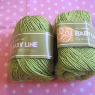 Baby blandgarn 50gr grön